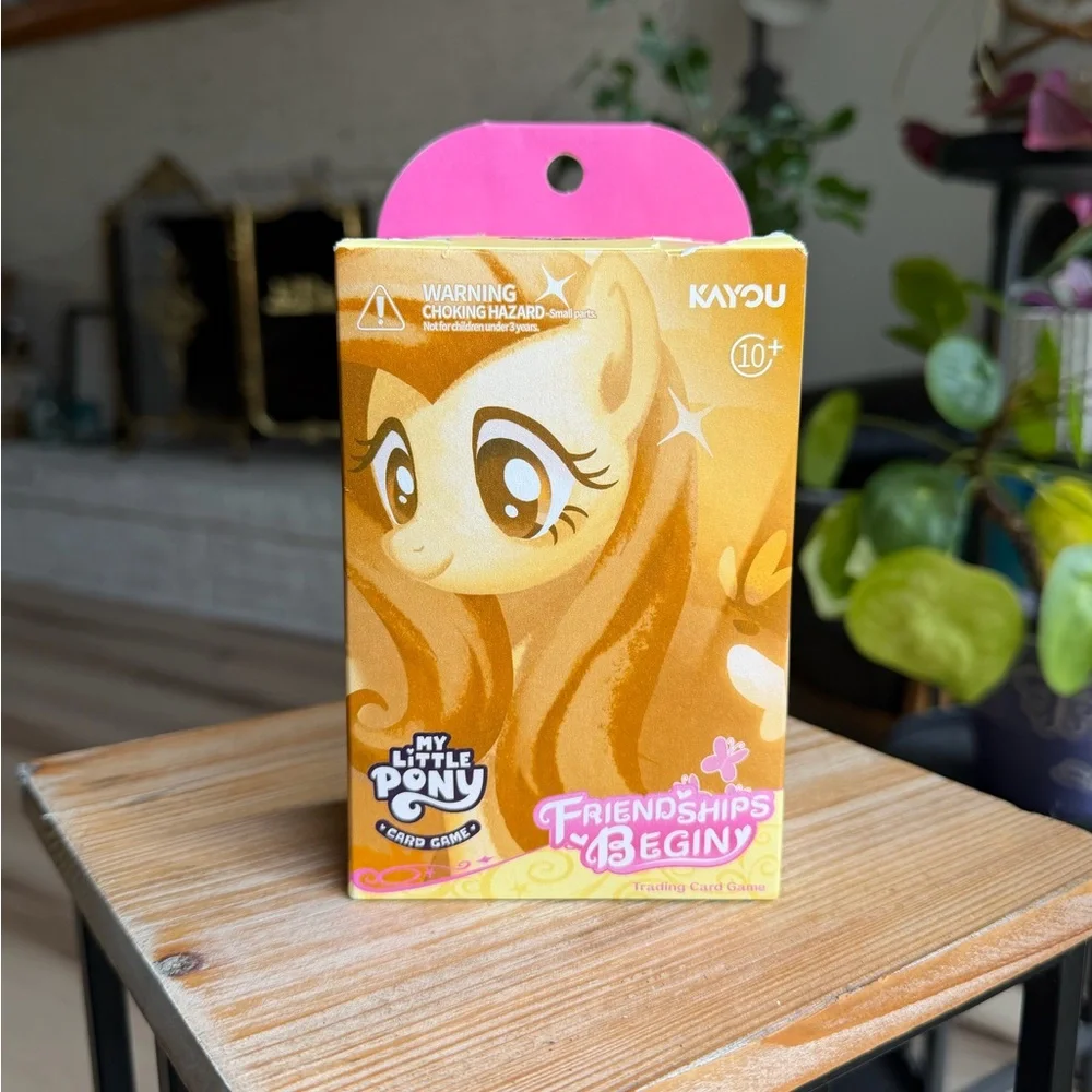 My little pony fluttershy friendships begin kayou card game pack